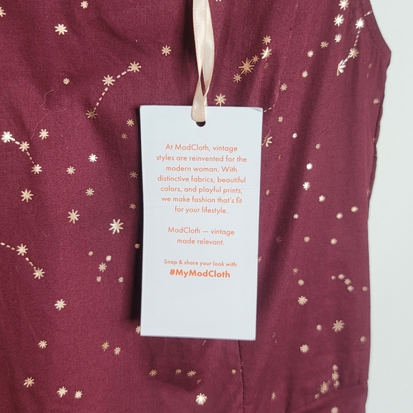 ModCloth Heart and Solar System A-Line Dress - Picture 6 of 11